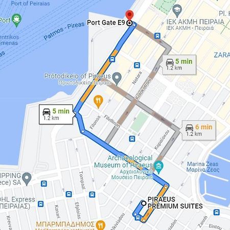 Piraeus Premium Suites Экстерьер фото