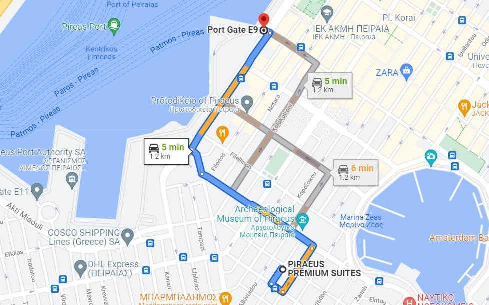 Piraeus Premium Suites Экстерьер фото